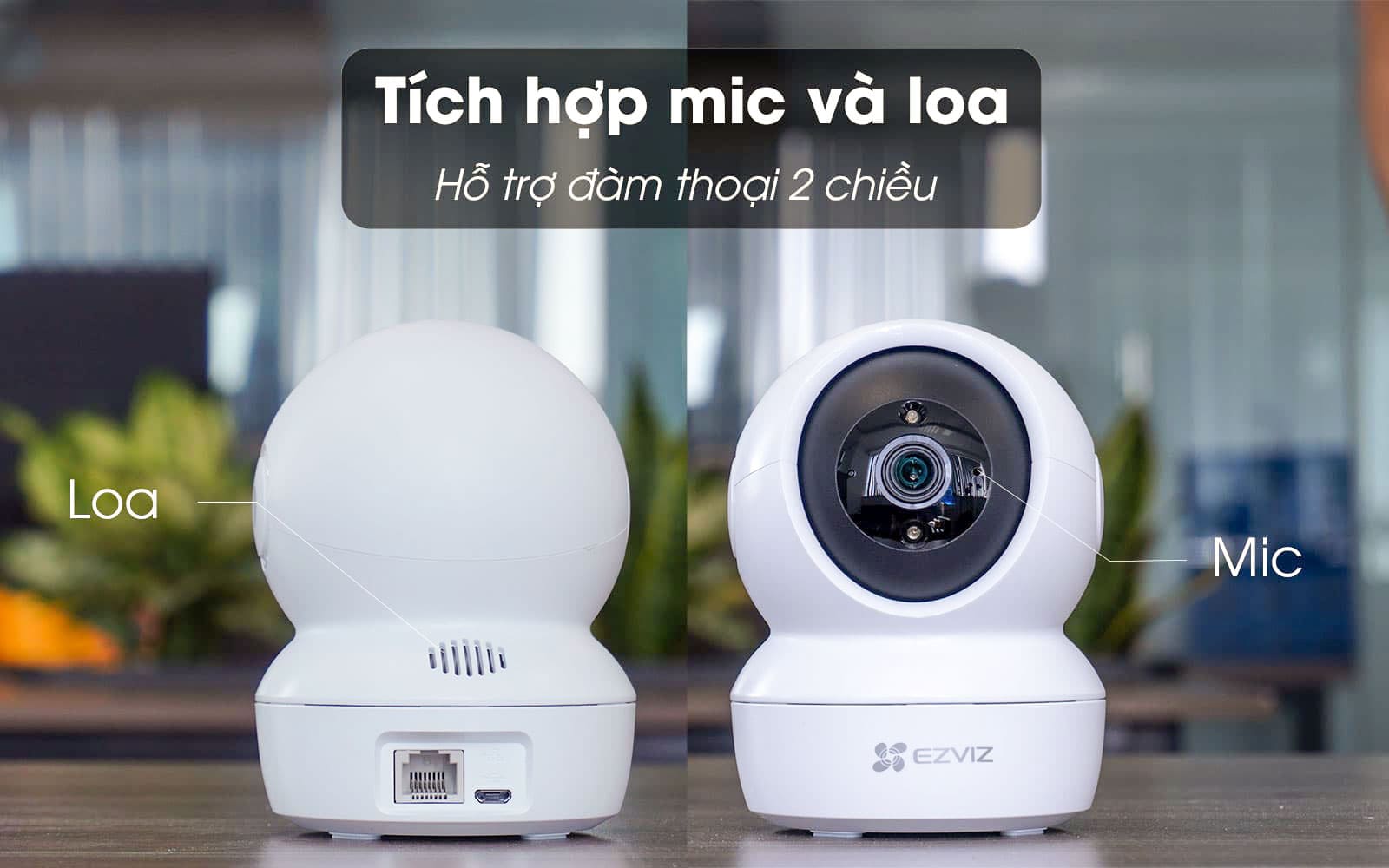 đàm thoại 2 chiều - ezviz c6n 1080p