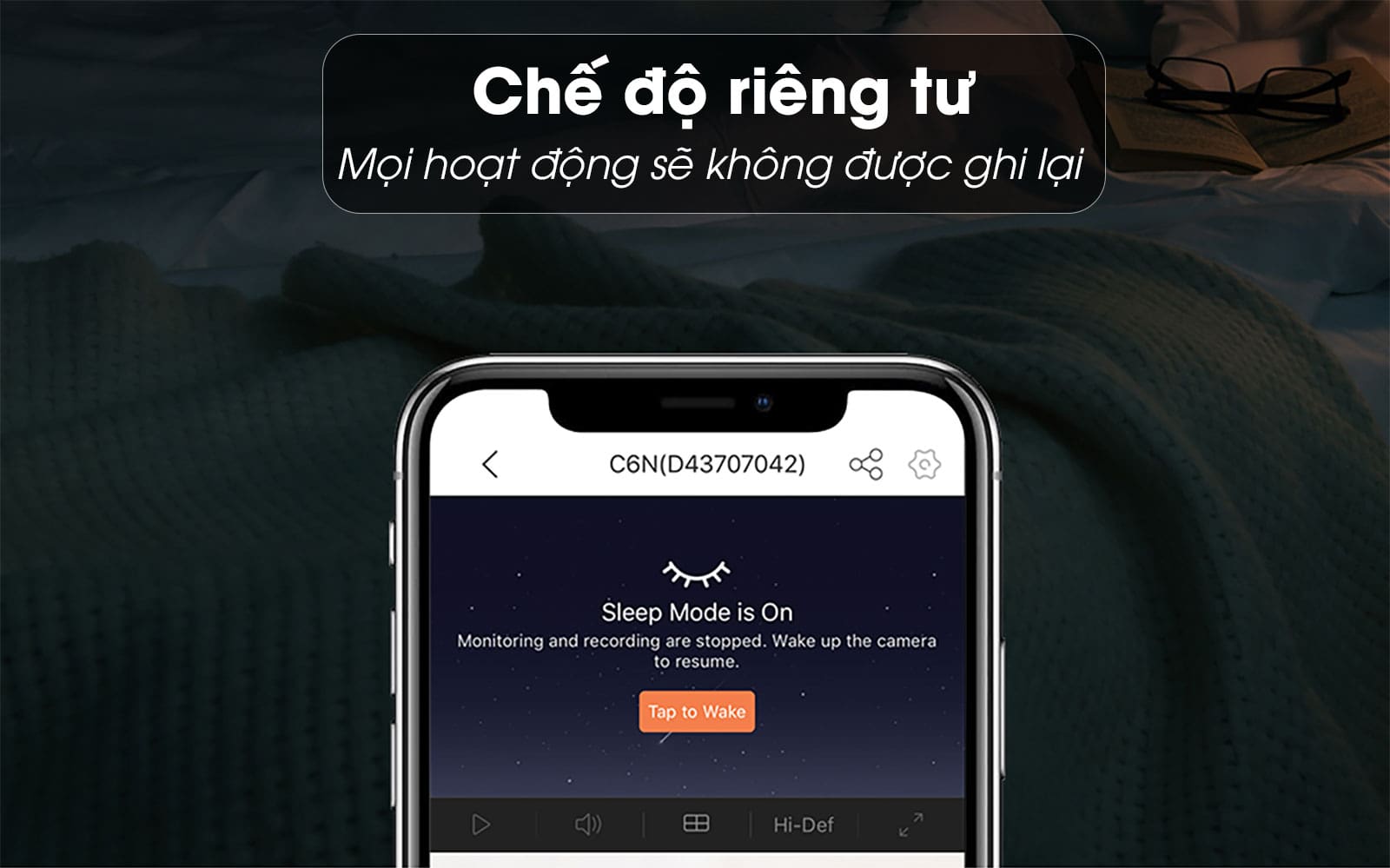 chế độ riêng tư ezviz-c6n