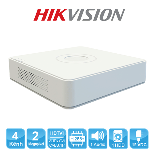 Đầu ghi HDTVI 4 kênh HIKVISION DS-7104HQHI-K1(S)