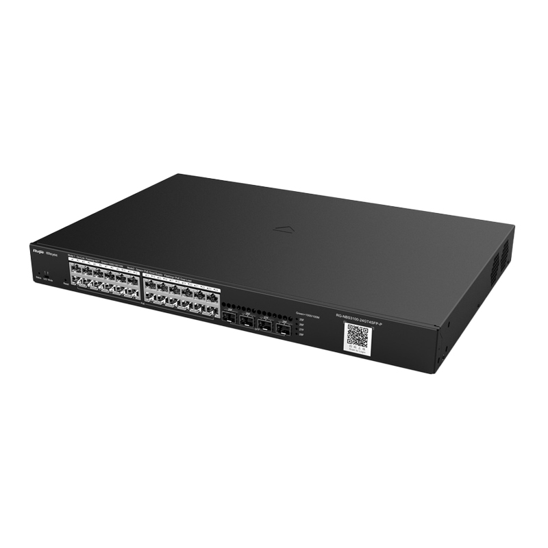 Switch POE 24 cổng RUIJIE REYEE RG-NBS3100-24GT4SFP-P